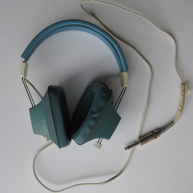 HEADPHONES, Pale Blue Vintage